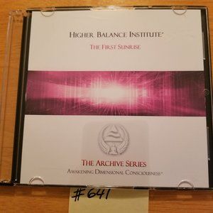 641Z Preowned HBI's "The First Sunrise" 1 CD